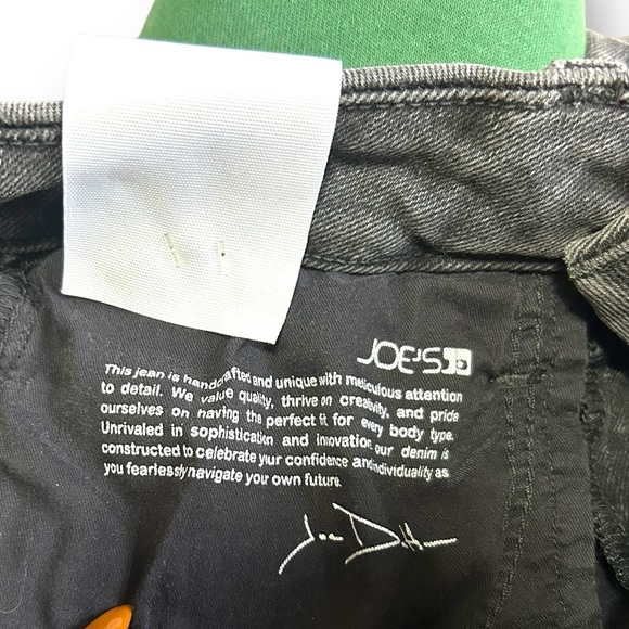 Joe's Hi Rise Honey Snapback bootcut jeans Caligo black size XS new with tags - Picture 12 of 13